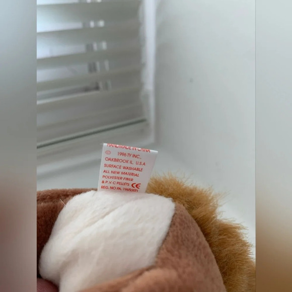 Nuts the Squirrel Beanie Baby - Original - Picture 6 of 8